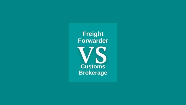 freight forwarding and customs brokerage